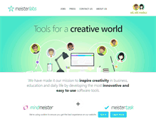 Tablet Screenshot of meisterlabs.com